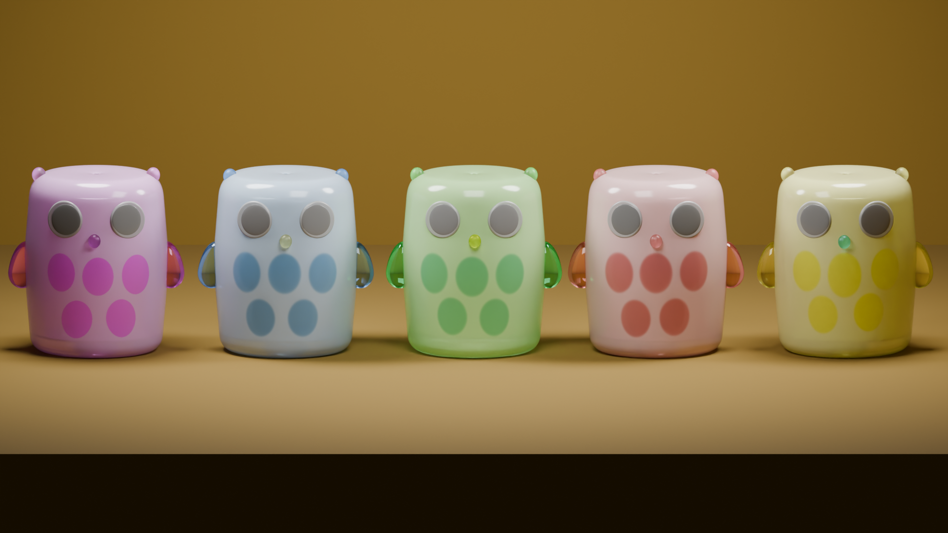 BlenderでCG制作②ガラスの置物